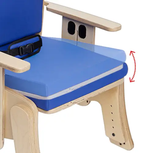 Seat to Floor Angle Adjustable